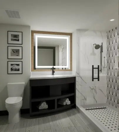 Image for room 1KGV - guest bathroom 